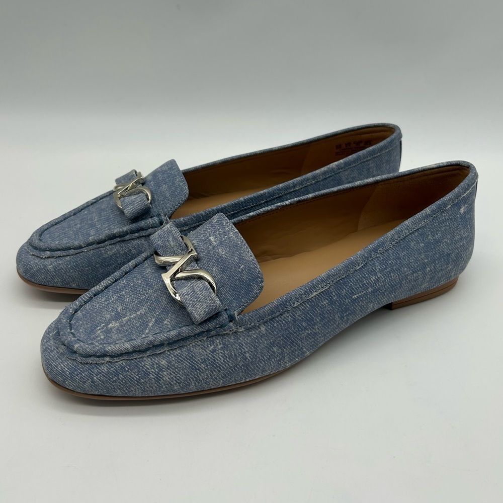 Naturalizer Layla Loafers Sky Blue Suede Women’s Flats Size 9W (EUR 40 UK 6.5) - Picture 5 of 12